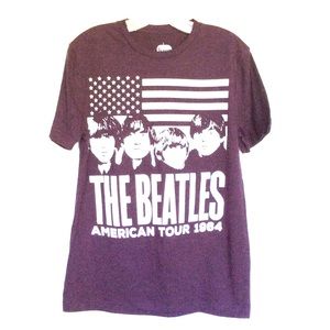 The Beatles American Tour 1964 Band Tee Shirt